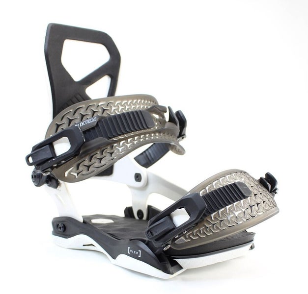 Rome Vice Snowboard Bindings, M/L (Mens US 7-10), White 2024 - 77828