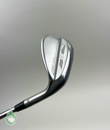 Used Titleist Vokey SM9 S Grind Chrome Wedge 56*-10 Wedge Flex Steel Golf Club