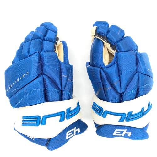 Used True Catalyst 9X Gloves 14" Pro Stock - Darren Helm - Colorado Avalanche (NHL)
