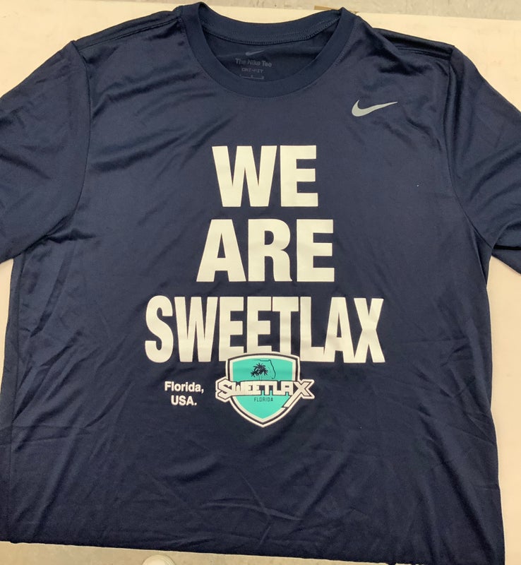 Sweetlax T-Shirt Navy XL