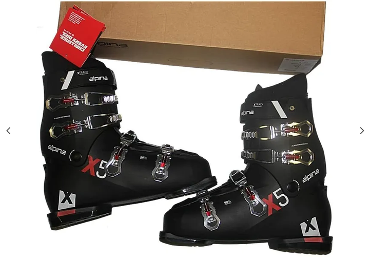 NEW Men’s Ski Boots 2024 model Alpina X5 ski boots downhill/alpine size US 10.5 /28.5 MONDO