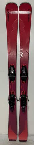 Used 2024 Women's Elan 158cm Wildcat 86 CX Skis With Elan ELW 11 Bindings (SY1556)