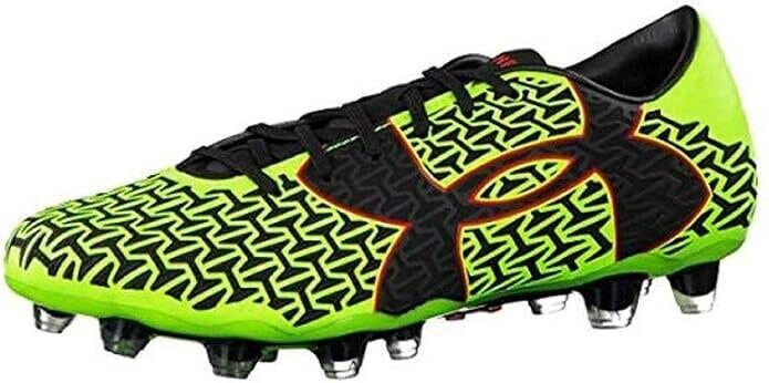 Under Armour UA Clutchfit Force 2.0 FG Soccer Cleats Yellow - Size 9 - MSRP $200