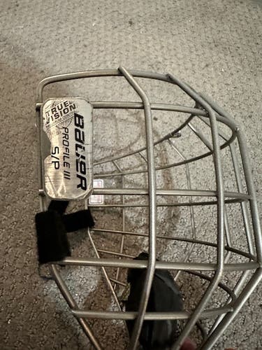 Used Small Bauer Profile II Facemask Full Cage