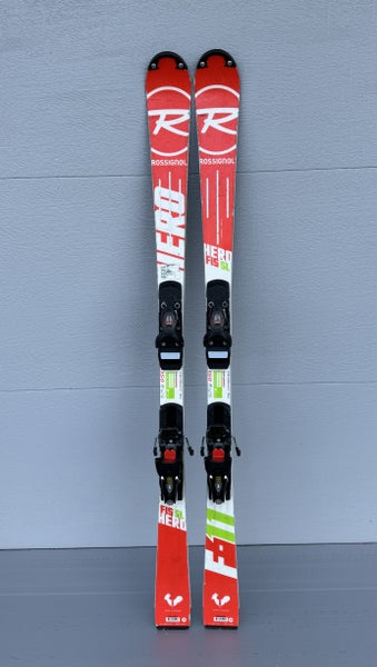 Rossignol 150 cm Racing Hero FIS SL Pro Skis With SPX-10 Bindings
