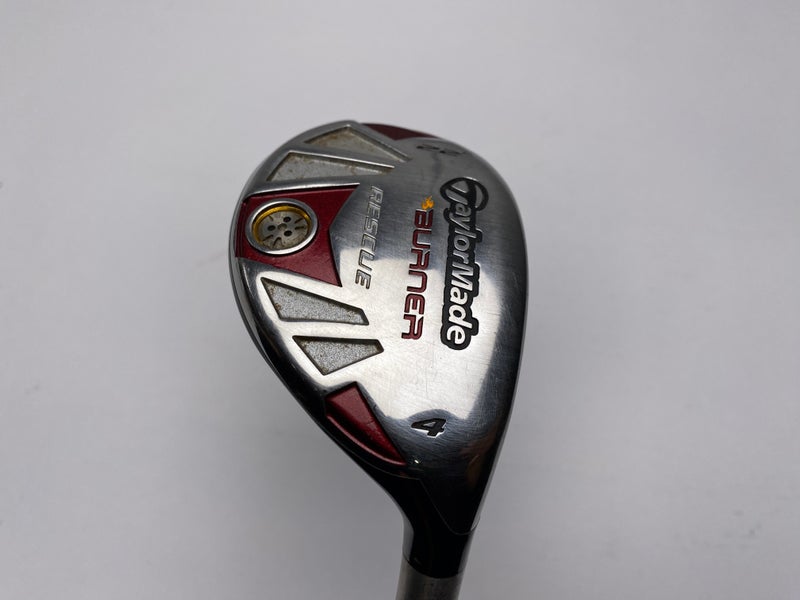 Taylormade Burner Rescue 4 Hybrid 22* REAX SuperFast 65g Stiff Graphite Mens RH