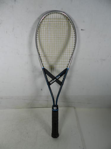 Vintage RARE Wilson Sting Tennis Racquet Black 4 5/8 Handle Right Handed