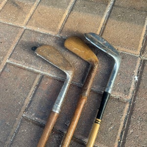 Vintage Golf Clubs 3 Pc In RH