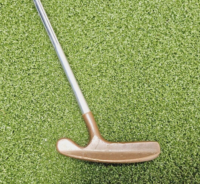 Acushnet Bulls Eye FLM5R Blade Putter  /  RH  /  Fluted Steel ~34.75"  /  jd8453