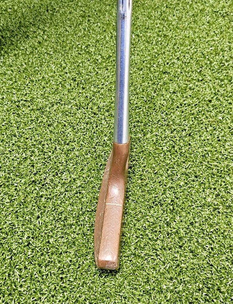 Acushnet Bulls Eye FLM5R Blade Putter  /  RH  /  Fluted Steel ~34.75"  /  jd8453