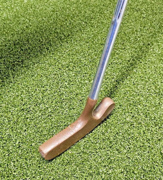 Acushnet Bulls Eye FLM5R Blade Putter  /  RH  /  Fluted Steel ~34.75"  /  jd8453