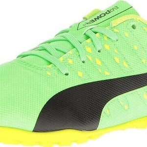 Puma Junior Evopower Vigor 4 Turf Soccer Shoes Gecko Green - Size 5.5 - MSRP $55