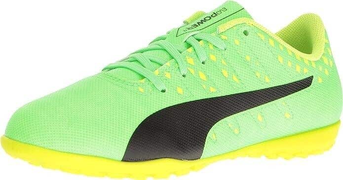 Puma Junior Evopower Vigor 4 Turf Soccer Shoes Gecko Green - Size 5.5 - MSRP $55