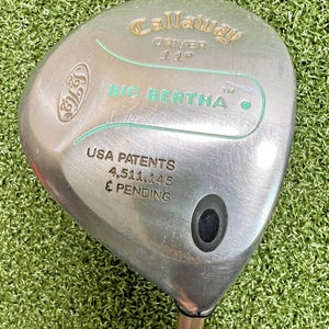 Callaway Big Bertha 11* S2H2 Driver / Ladies Graphite / RH / NEW GRIP / sa8379