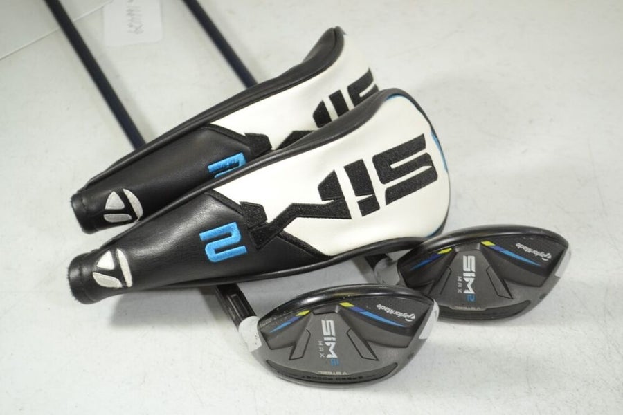 TaylorMade SIM2 Max Rescue 4 and 5 Hybrid Set RH Regular Flex Graphite # 166429