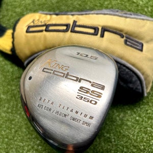 King Cobra SS 350 10.5* Titanium Driver / Aldila NV 75 Stiff Graphite HC /sa8382