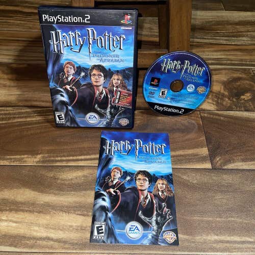 Harry Potter and the Prisoner of Azkaban (Sony PlayStation 2, PS2, 2004) CIB