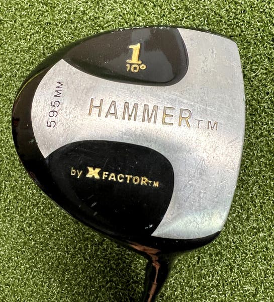 Hammer 10* Driver by X Factor /595mm / Super Light Senior Graphite