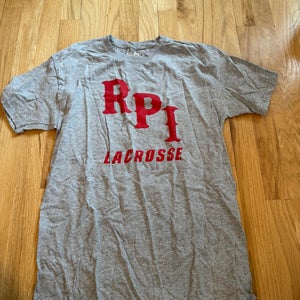 Grey RPI Lacrosse Dry-Fit Shirt
