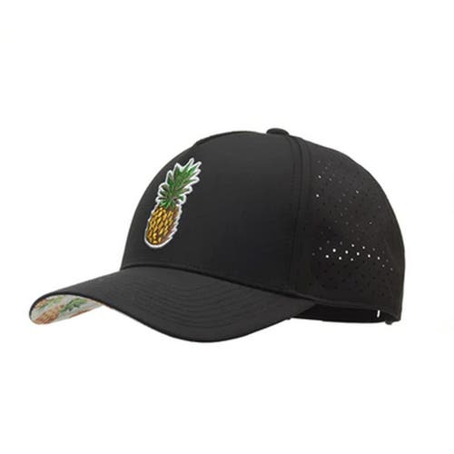 NEW Sweet Rollz La Piña Tech Black Adjustable Golf Hat/Cap