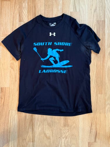 Black South Shore Lacrosse Dry-Fit Shirt