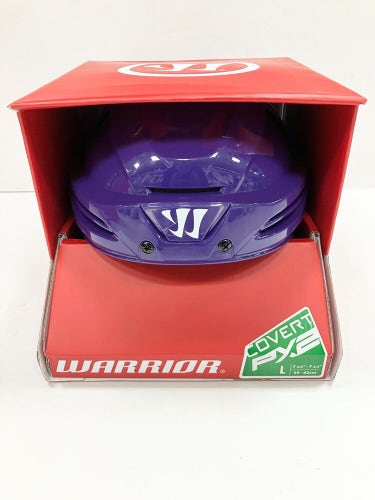 New Warrior Covert PX2 Pro Stock Hockey Helmet large purple Los Angeles Kings sz