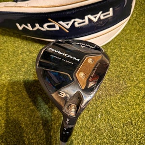 Callaway Paradym 3 HL 16.5* Fairway Wood, Asscent Regular Flex, RH