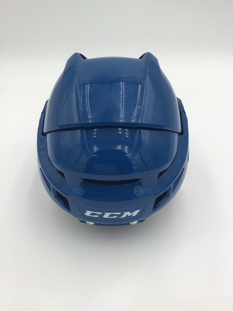 Lightly Used Blue CCM Vector V08 PRO Stock Helmet Medium
