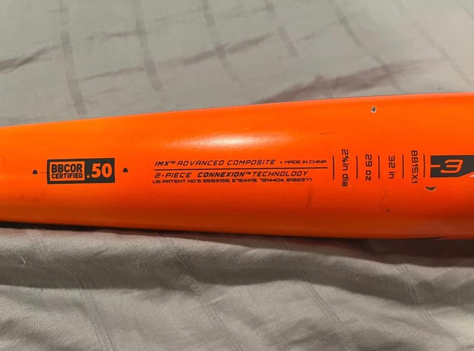 Used BBCOR Certified Easton (-3) 29 oz 32" XL1 Bat