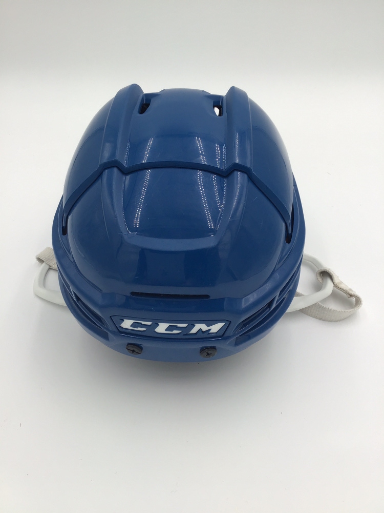 Lightly Used Blue CCM SuperTacks X Pro Stock Helmet Small