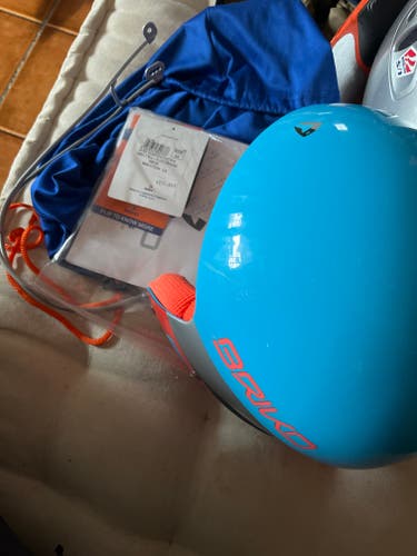 Used Unisex Small Briko Vulcano FIS Helmet FIS Legal