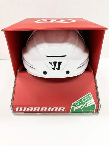 New Warrior Covert PX2 Pro Stock Hockey Helmet large white HECC CSA ice size L