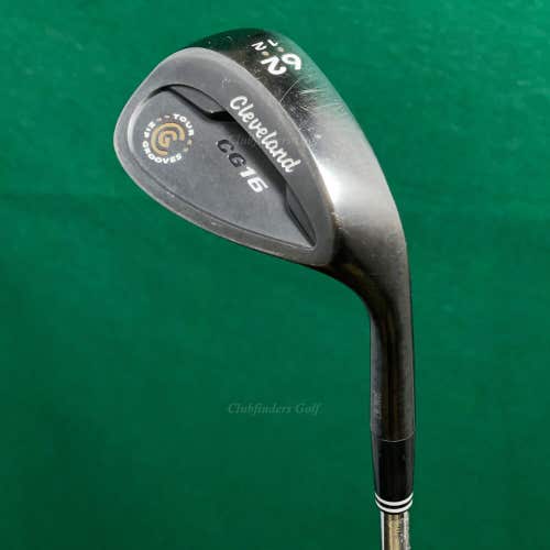 Cleveland CG16 Tour Zip Grooves Black Pearl 62-12 62° Lob Wedge Traction Steel