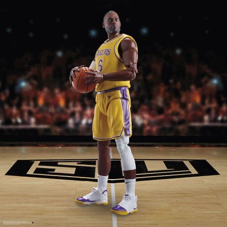 Lebron James Los Angeles Lakers NBA Starting Lineup 2022 Hasbro Series 1 Figure