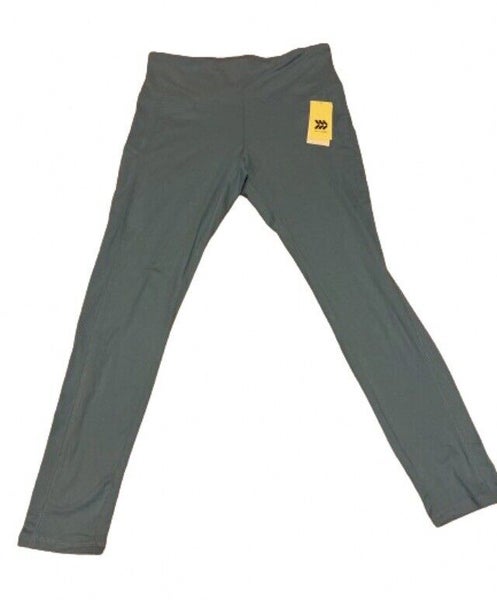 NWT All In Motion Women's Cozy Rib Straight Pant Sky Blue Size