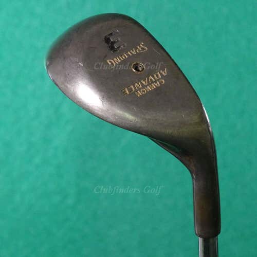 Spalding Cannon Advance Single 3 Iron True Temper Stepped Steel Stiff