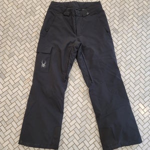 Black Men's Adult Used Medium Spyder Ski Pants