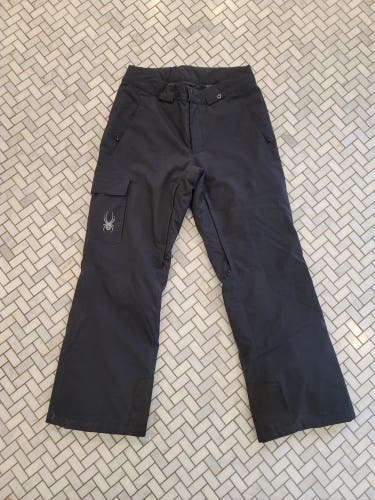 Black Men's Adult Used Medium Spyder Ski Pants