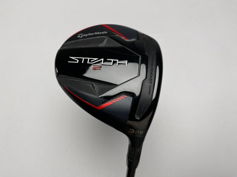TaylorMade Stealth 2 3 Fairway Wood 15* Fujikura Ventus TR 6-S Stiff Graphite RH