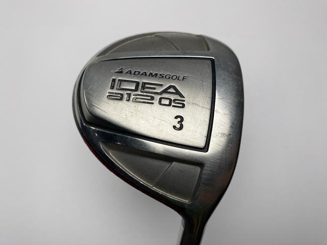 Adams Idea A12 OS 3 Fairway Wood 15* Grafalloy 50g Lite RH Midsize Grip