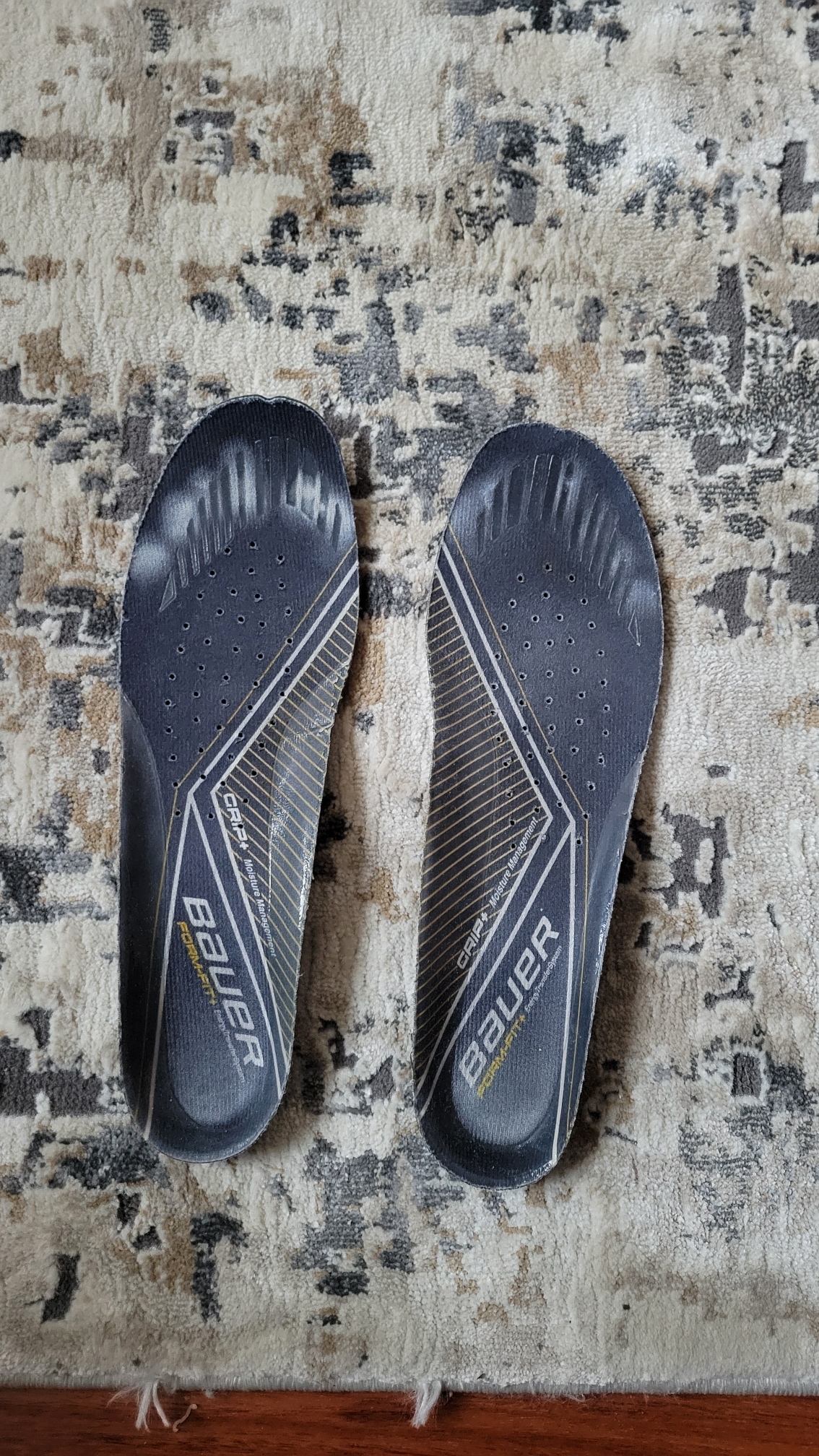 Used Bauer Form-Fit+ Skate Insoles