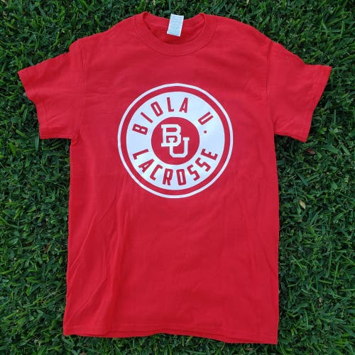 Biola University Men's Lacrosse Red T-Shirt