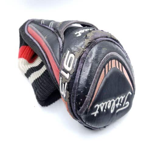 Titleist 913F Fairway Wood Headcover W/ Tag Black/Red