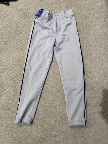 Gray New XS Mizuno Game Pants