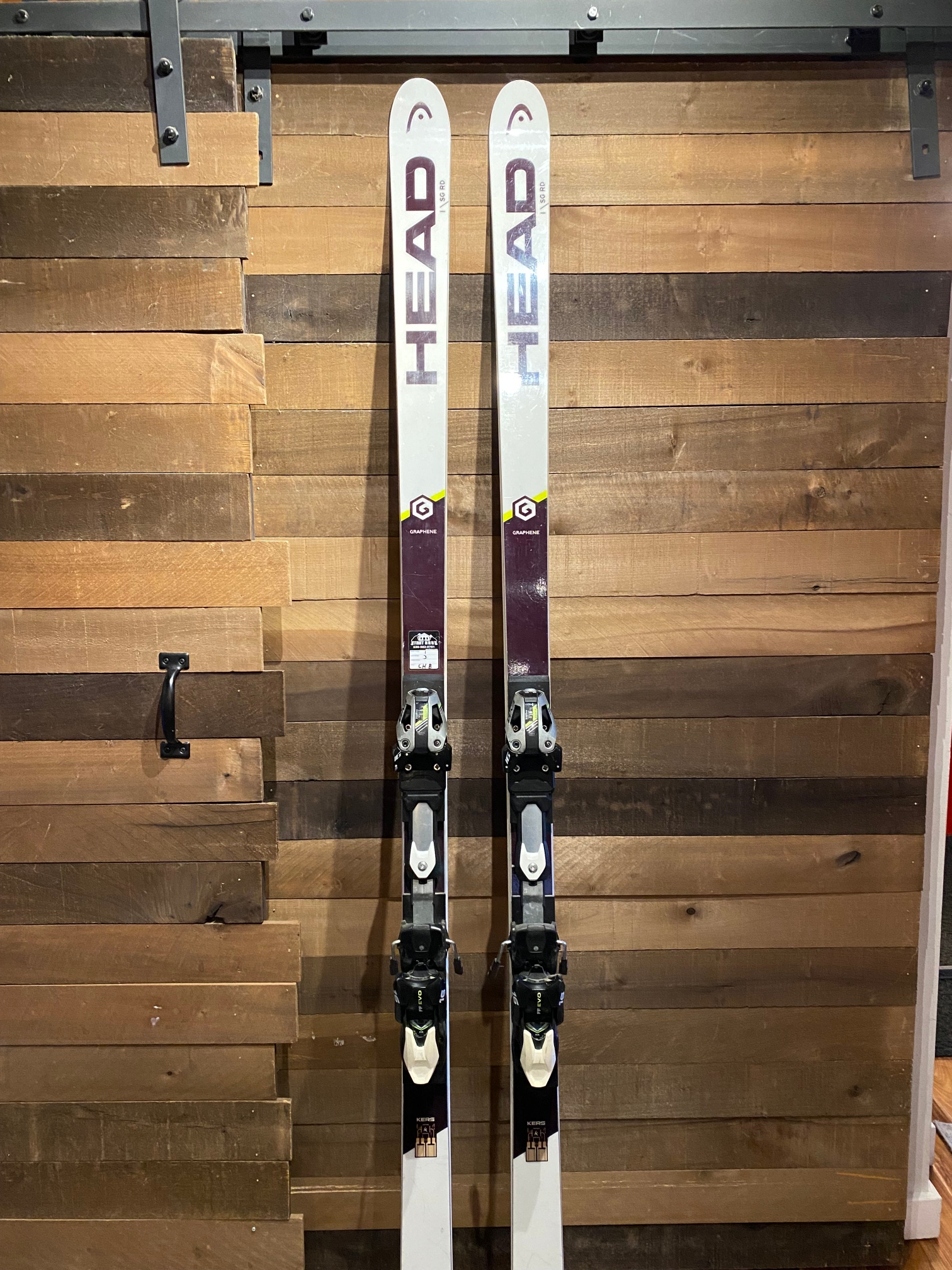 2017 HEAD 207 cm Racing World Cup Rebels i.SG RD Skis With Bindings