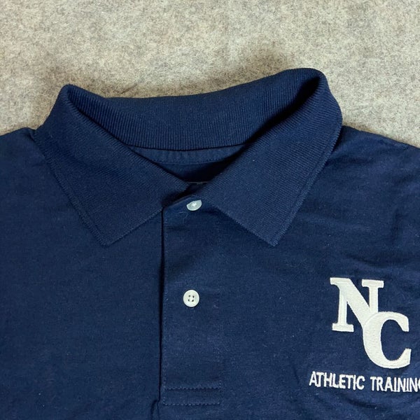 Northern Colorado Bears Mens Shirt Large Polo Navy White Short Sleeve College