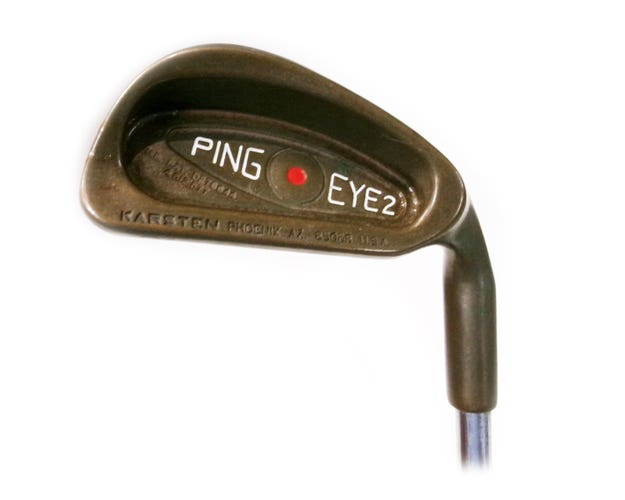 Ping Eye 2 BeCu Single 6 Iron Red Dot Steel Ping Microtaper Stiff Flex