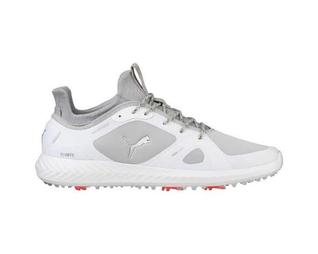 Puma Ignite PWRADAPT Shoes (White/Gray Violet, 12, Medium) NEW