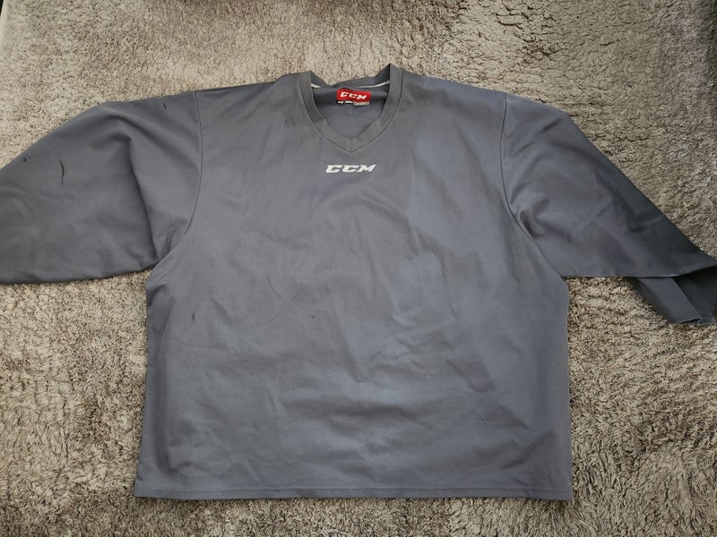 Gray Used Goalie Cut Men's CCM Jersey