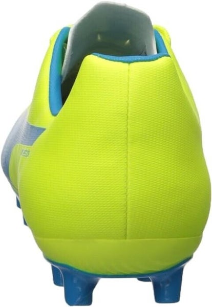 Puma JR Evospeed 5.4 FG Soccer Cleats Yellow Blue - Size 6 - MSRP $50